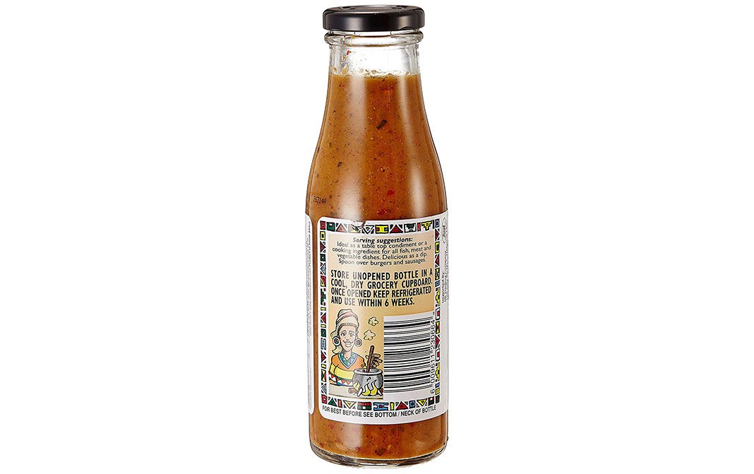 Mama Africa's Mild Zulu Relish    Glass Bottle  375 millilitre